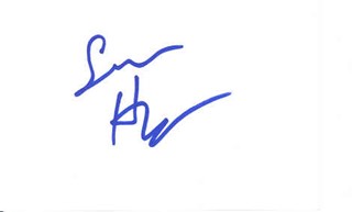 Sean Hayes autograph