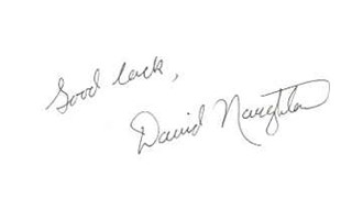 David Naughton autograph