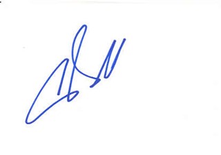 Chris O'Donnell autograph