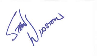 Stan Winston autograph