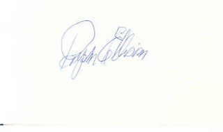 Ralph Ellison autograph