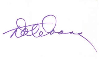 Dale Evans autograph