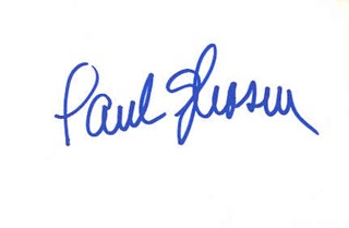 Paul Gleeson autograph