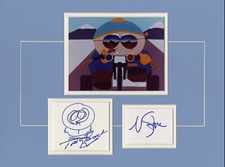 South Park autograph