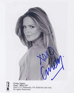 Cindy Taylor autograph