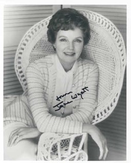 Jane Wyatt autograph