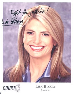Lisa Bloom autograph