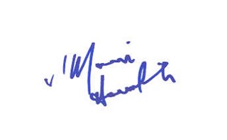 Marvin Hamlisch autograph