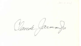 Claude Jarman-Jr. autograph