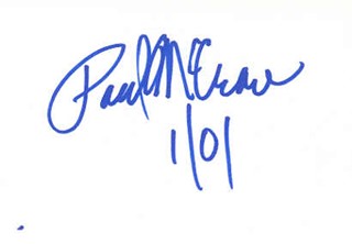 Paul McCrane autograph