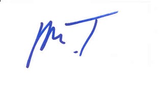 Mr. T autograph