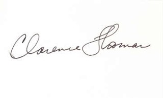 Clarence Thomas autograph