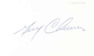 Gerry Cheevers autograph