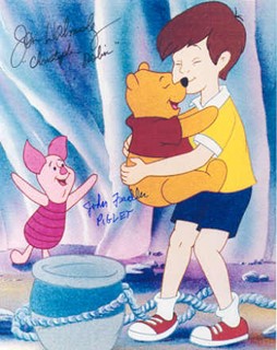 Winnie The Pooh autograph