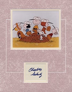 Charles M. Schulz autograph
