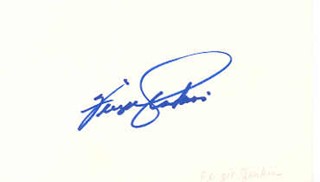 Ferguson Jenkins autograph