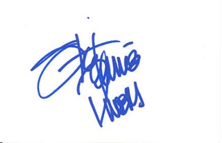 Stefanie Powers autograph