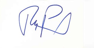RuPaul autograph
