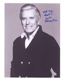 John Forsythe autograph