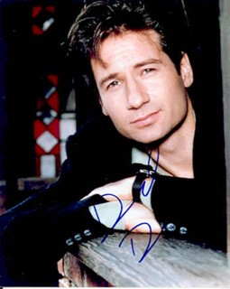 David Duchovny autograph