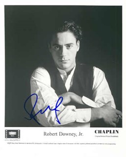 Robert Downey Jr. autograph