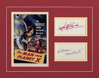 The Man From Planet X autograph