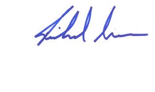 Richard Masur autograph