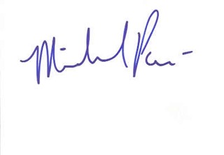 Michael Pare autograph