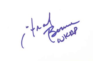 Frank Bonner autograph