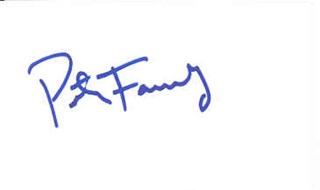 Peter Farrelly autograph