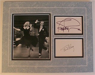 Astaire & Rogers autograph