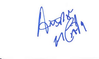 Andrew McCarthy autograph