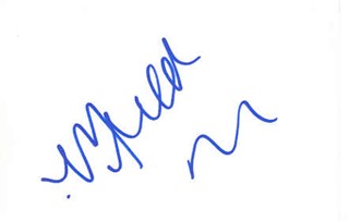Mercedes McNab autograph
