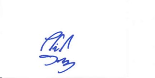 Philip Seymour Hoffman autograph
