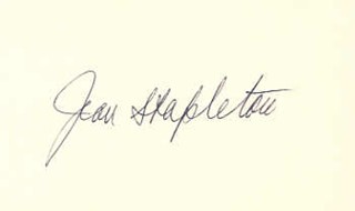 Jean Stapleton autograph