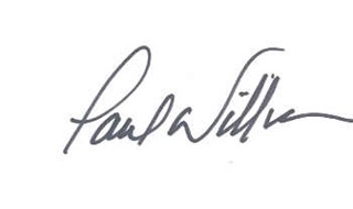 Paul Williams autograph