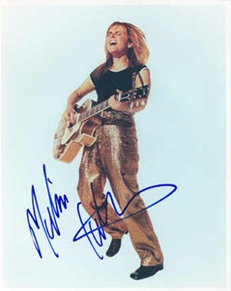 Melissa Etheridge autograph