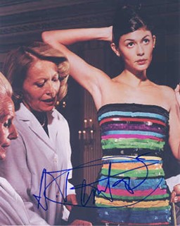 Audrey Tautou autograph