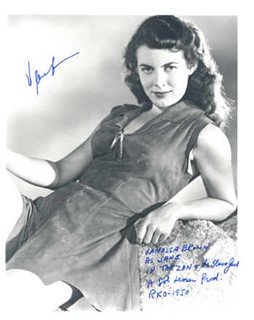 Vanessa Brown autograph