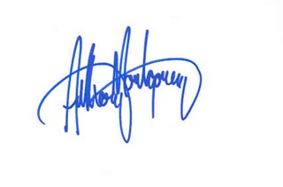 Anthony Montgomery autograph