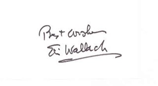 Eli Wallach autograph