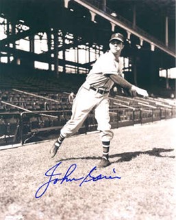 Johnny Sain autograph