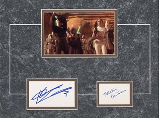 Star Wars Episode II autograph