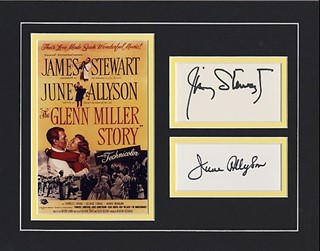 The Glenn Miller Story autograph