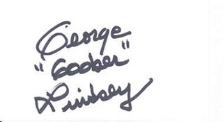 George Lindsey autograph