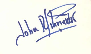 John Schneider autograph