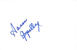 Aaron Spelling autograph