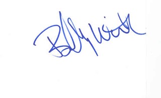 Billy Wirth autograph