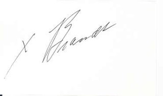 X Brands autograph