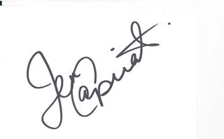 Jennifer Capriati autograph